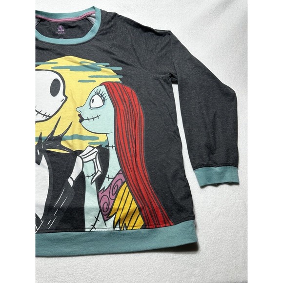 DISNEY NIGHTMARE BEFORE CHRISTMAS T SHIRT LONG SLEEVE Adult Size XXL 2XL - Picture 2 of 13